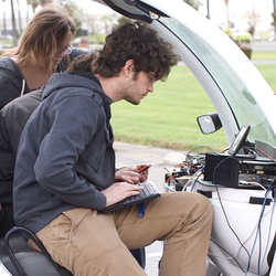 researchers in vehicle